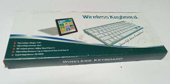 mini wireless bluetooth keyboard. image 1
