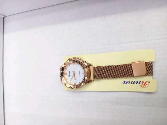 Rose Gold Rema Quartz watch image 3