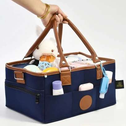 Baby Diaper Caddy Nursery Organizer image 3
