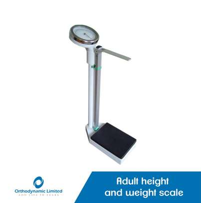 Mechanical Weight and Height Scale image 1