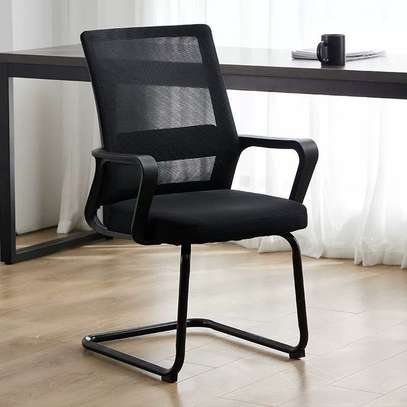 Stable Black Office Guest Chairs – Classic Design image 5