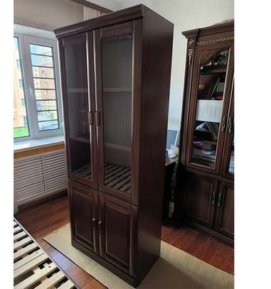 2-Door Wooden Executive Office Cabinet image 2