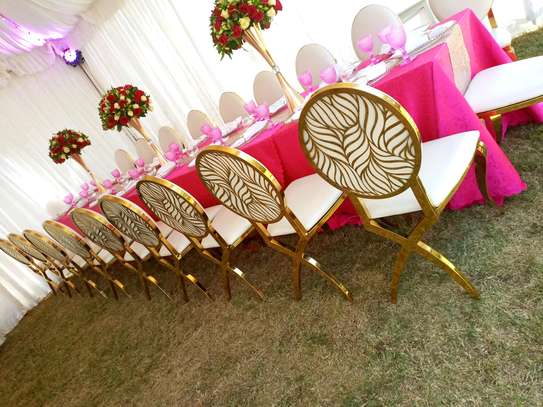 Shimmer walls,tents,tables ,chairs and general decorations image 4