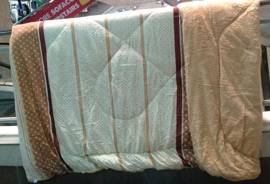 *7 Piece Cotton/Woolen Duvet With Matching Curtain Set* image 6
