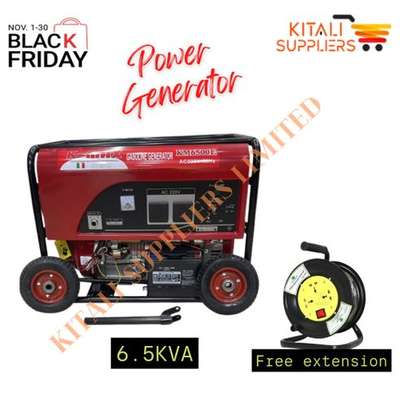 KMAX km6500e generator gasoline with free extension image 1