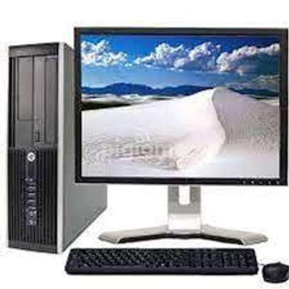 CPU Intel Core 2 Duo 2GB RAM 250GB HP Complete Desktop image 1