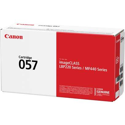 Canon 057 Black Toner Cartridge Yield 3,100 Pages image 1