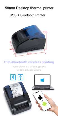 58mm Thermal Printer With Cash Drawer Port. image 1