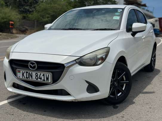 Mazda demio 2016 white image 1