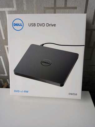 Dell External USB DVD Driver DVD +/- RW image 1