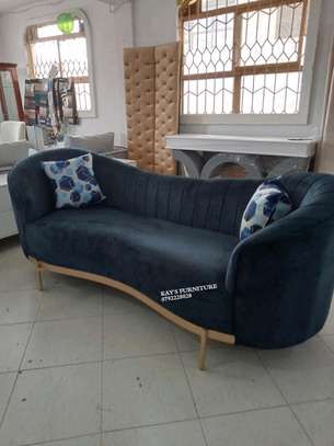 3 seater curved latest sofa image 1