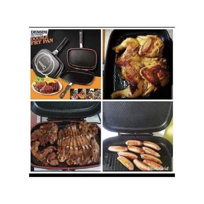 Two-Sided Double Grill Non-stick Pressure Pan image 2