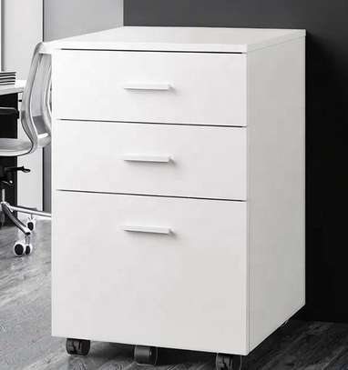 OFFICE CABINET: Clear Color File Office Cabinet image 1