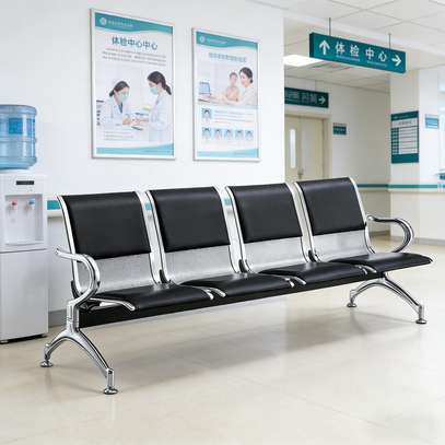 Benches;4-Link Office Reception Waiting Bench image 6