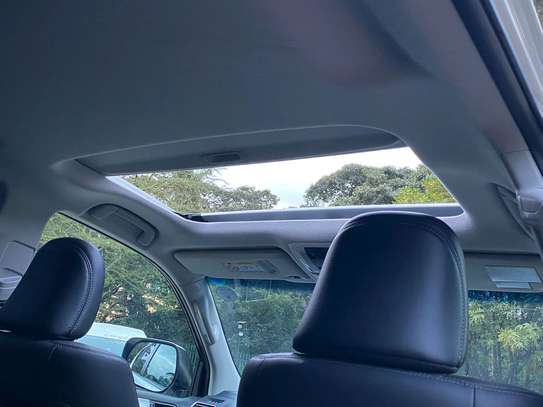 Toyota Land cruiser prodo TXL white color 2021 model. image 7
