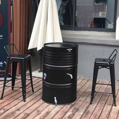 Barstools : Coffee Cafe Metal Barstool image 5