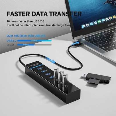 USB HUB Multiport USB 3.0 HUB With 7 Ports image 2