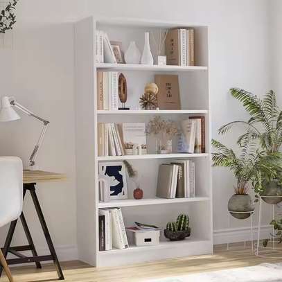Bookshelf; 6 Tier Brown Office Bookshelf in Ikonge image 6