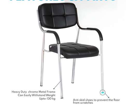 Office Chair:  Comfortable Padded Catalina Office Chair. image 5
