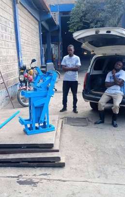 Manual Brick Cutter Heavy-Duty Steel Blade Compact image 3