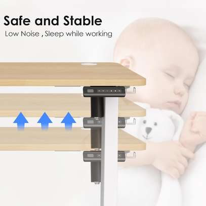 Office Table: Adjustable Slow Noise Home Office Table image 2