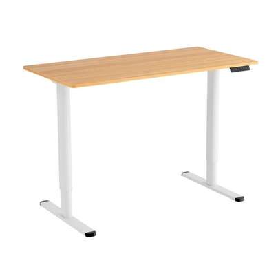 Adjustable table: 120cm adjustable electric home office desk image 4