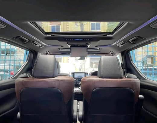 Toyota Alphard Sunroof white Premium grade 2017 image 9