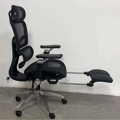 Executive Orthopedic Seat with Footrest image 3