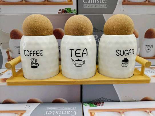 Coffee,tea & sugar set image 2