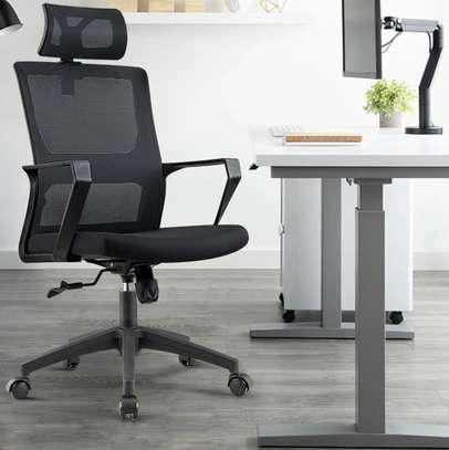 Office chair: Ergonomic Massage Mesh Office Chair image 5