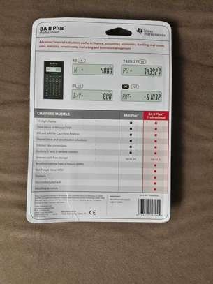 Texas Instruments Ba Ii Plus Professional Calculator image 2