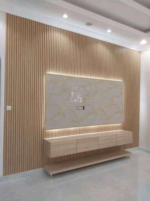 WPC flutted wall panels in Kenya image 3