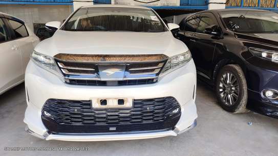 Toyota Harrier white 2018 sport turbo 4wd image 1