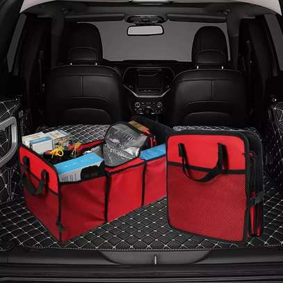 Car trunk Back  Storage Bag with insulation at the centre image 2