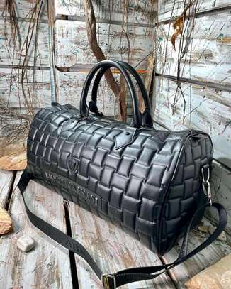 Quality Leather traveling Money Daffle Bags 
Ksh.2999 image 1