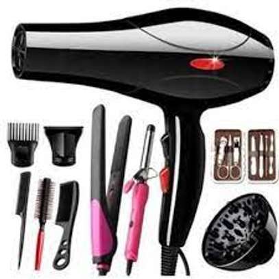 Deliya Hair Dryer With Accessories 12pcs image 2