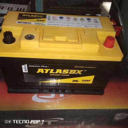 Atlasbx din 55 car battery maintenance free image 1