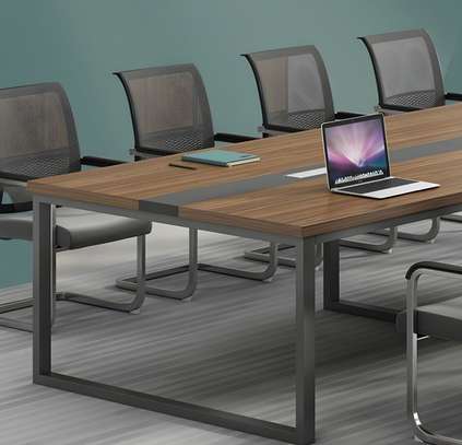 Executive Conference Room Table and Chair Set image 3