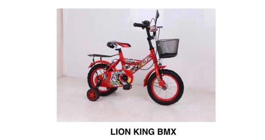Lion King BMX 12" kids Bike image 1