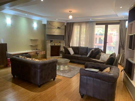 Fully furnished and serviced 3 bedroom apartment and Dsq image 1
