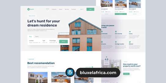 Professional Real Estate Website Design in Kenya image 2