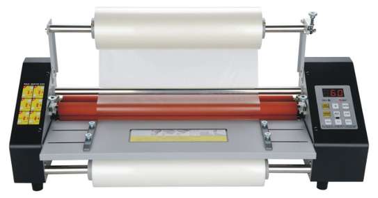 A2 Hot Cold Roll Laminator Double Side Thermal image 1