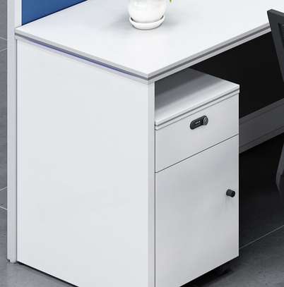 Office Desk: Four-Way Spacious Work Desk image 4