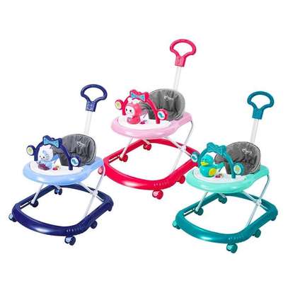 Foldable Baby Walker With Wheels, Music and Toy image 3