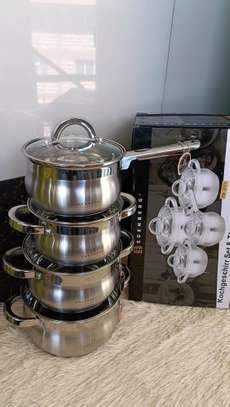 Edenberg Stainless Cooking Pots image 1