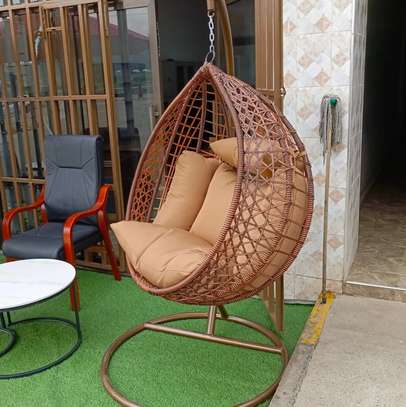 Office Chair: Rattan Hammock Swing Chair image 1