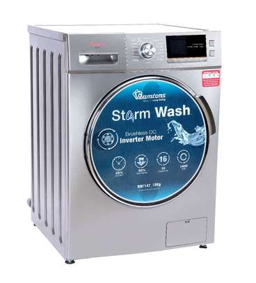 RAMTONS FRONT LOAD FULLY AUTOMATIC 10KG WASHER 1400RPM image 2