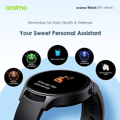 oraimo Watch ER 1.43'' AMOLED IP68 Smart Watch image 3