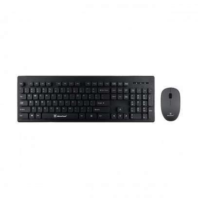 generic Wireless Mouse And Keyboard Combo-Black image 1