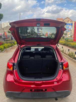 Mazda Demio 1500cc Petrol Red color fully loaded 2019 model image 4